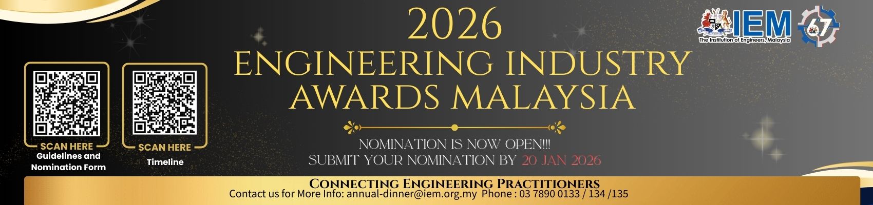 Call for Nominations 2026 Engineering Industry Award Malaysia